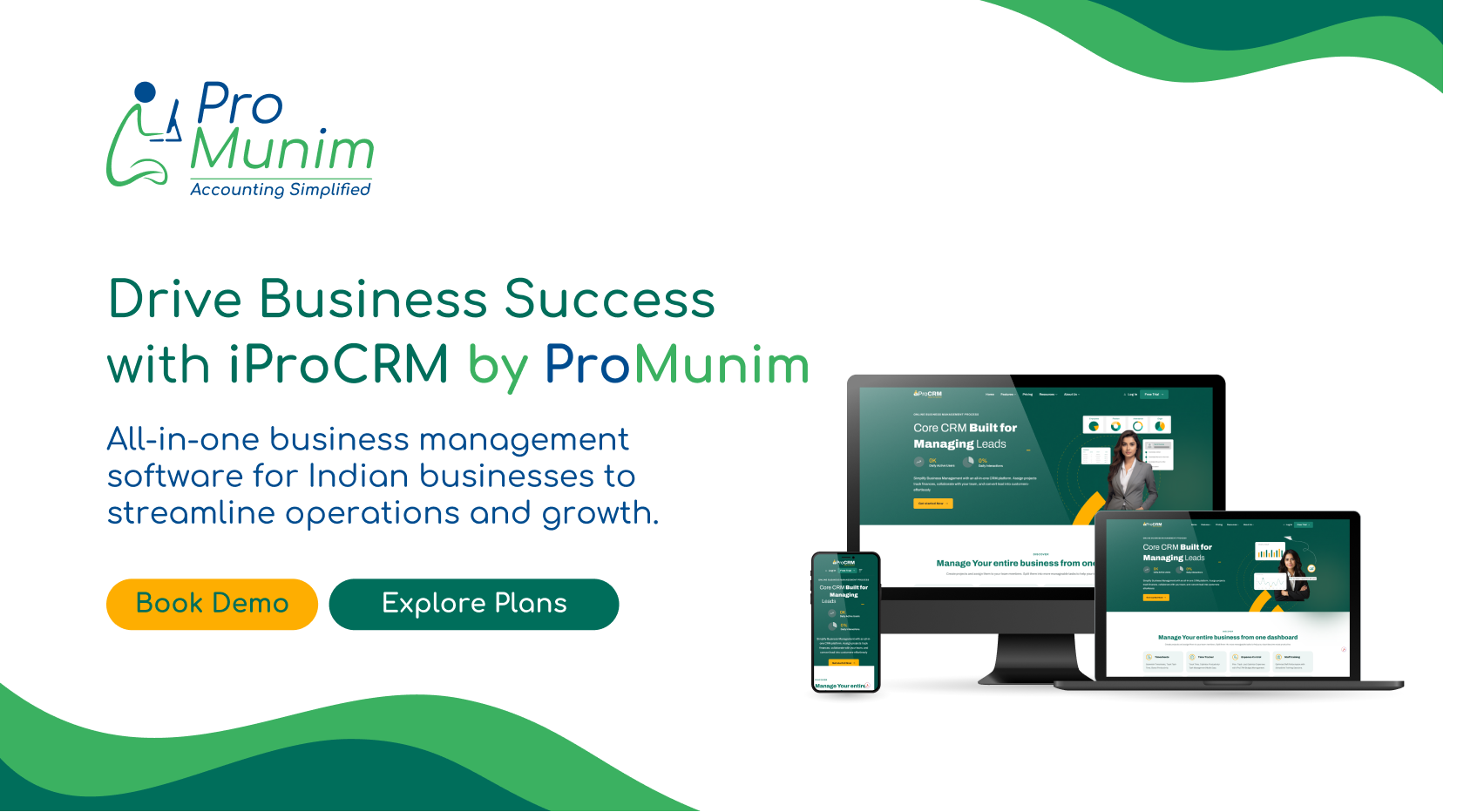 How iProCRM Helps Businesses Manage Leads and Customers Efficiently by ProMunim