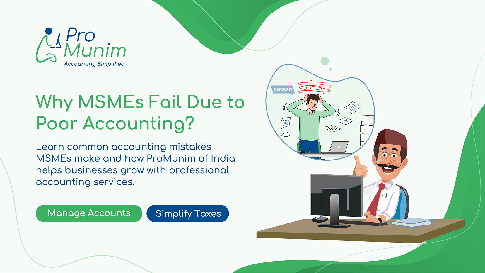 Why MSMEs Fail Due to Poor Accounting | Common Financial Mistakes in Small Businesses